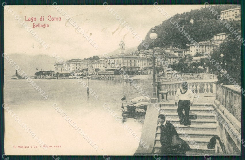 Como Lago di Bellagio cartolina QZ1354 – fronte