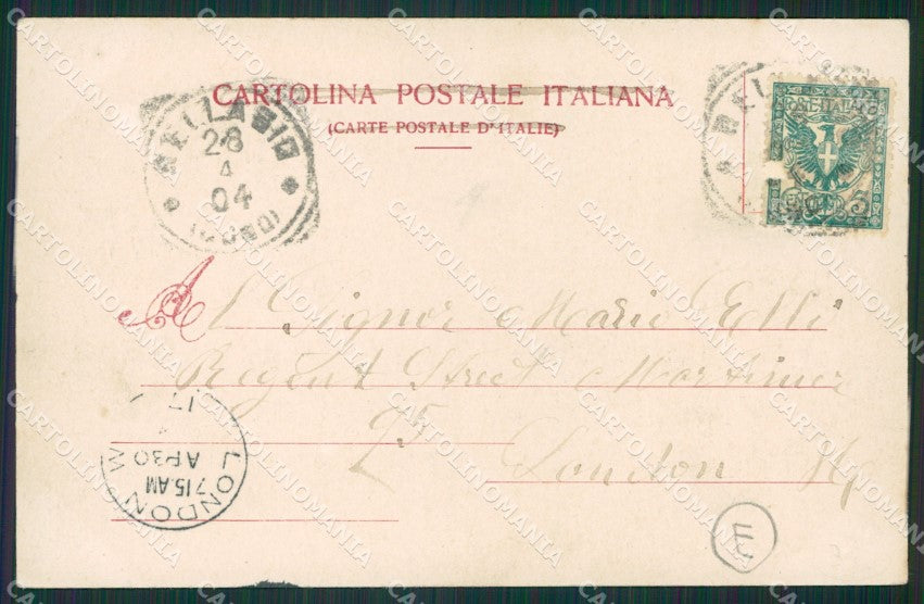 Como Lago di Bellagio cartolina QZ1354 – retro