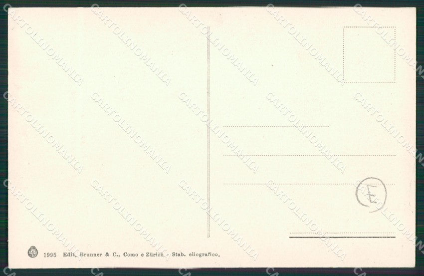 Como Lago di Bellagio cartolina QZ1357 – retro