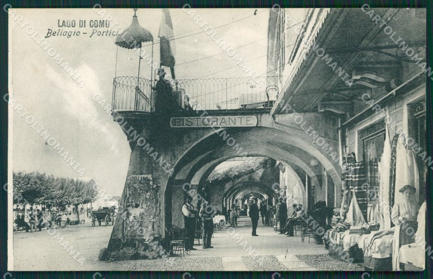 Como Lago di Bellagio cartolina QZ1365 – fronte