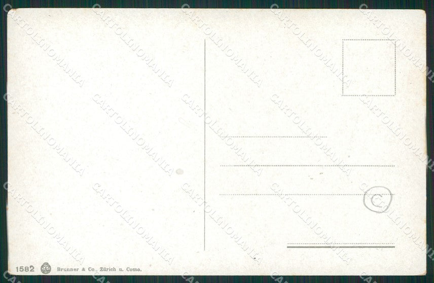 Como Lago di Cadenabbia Battello cartolina QZ1373 – retro