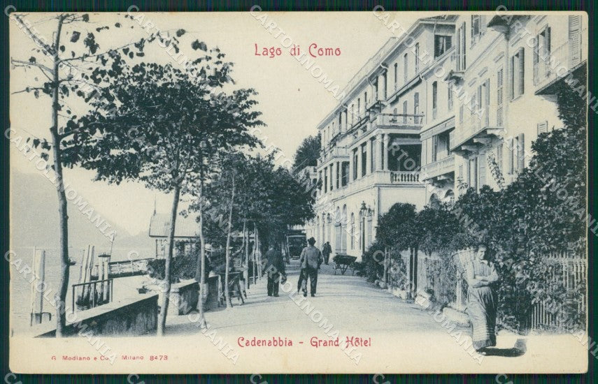 Como Lago di Cadenabbia cartolina QZ1375 – fronte