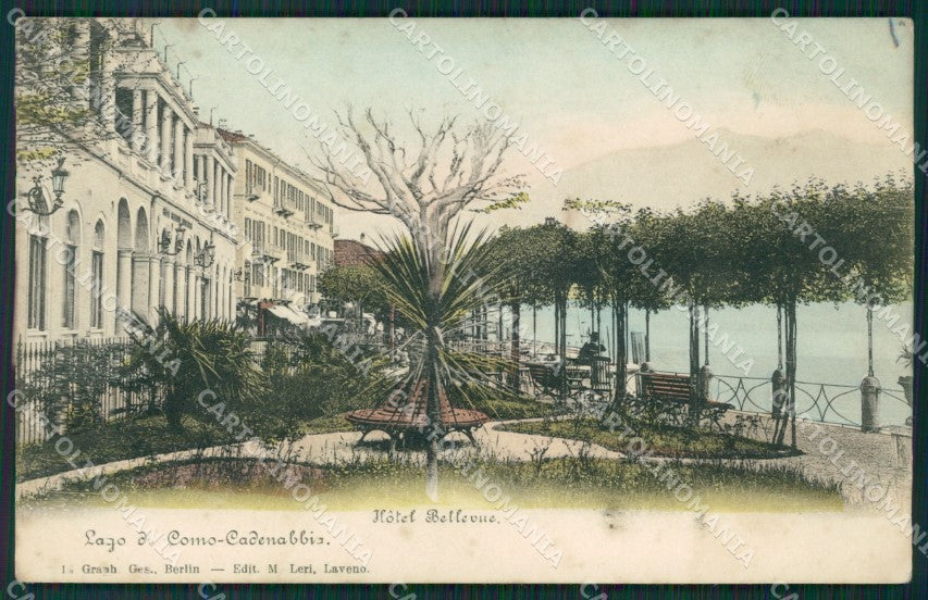 Como Lago di Cadenabbia cartolina QZ1381 – fronte
