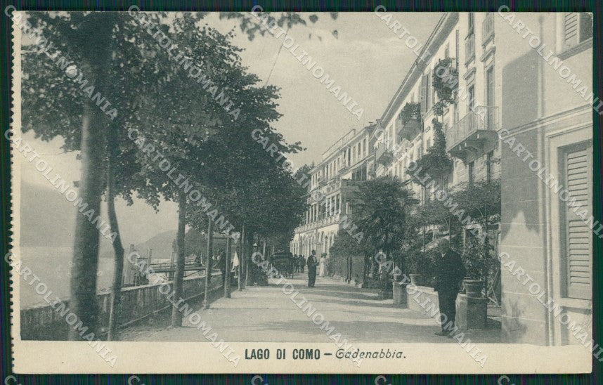 Como Lago di Cadenabbia cartolina QZ1387 – fronte