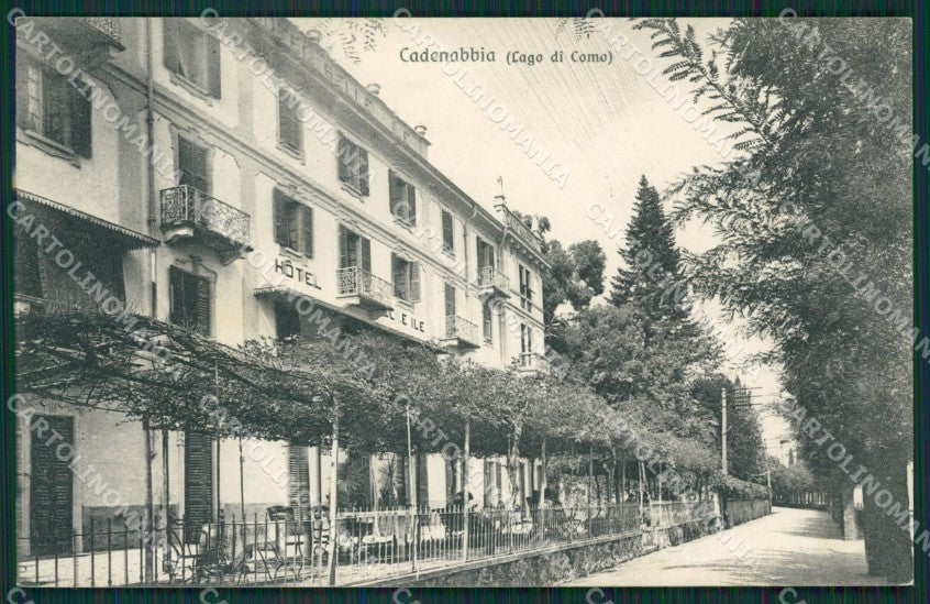 Como Lago di Cadenabbia SCOLLATA cartolina QZ1391 – fronte