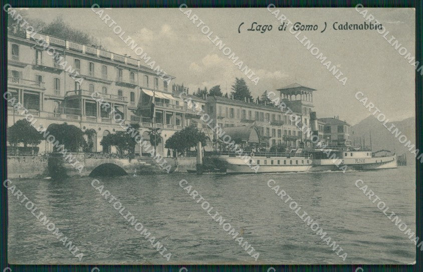 Como Lago di Cadenabbia Battello cartolina QZ1399 – fronte