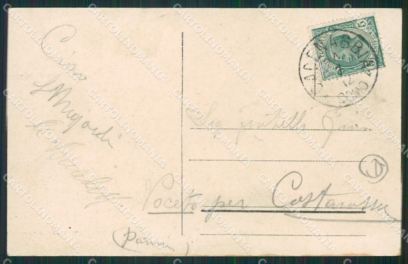 Como Lago di Cadenabbia Battello cartolina QZ1399 – retro