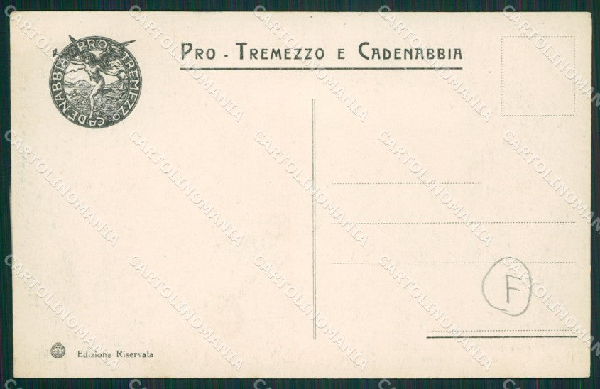 Como Lago di Cadenabbia cartolina QZ1409 – retro