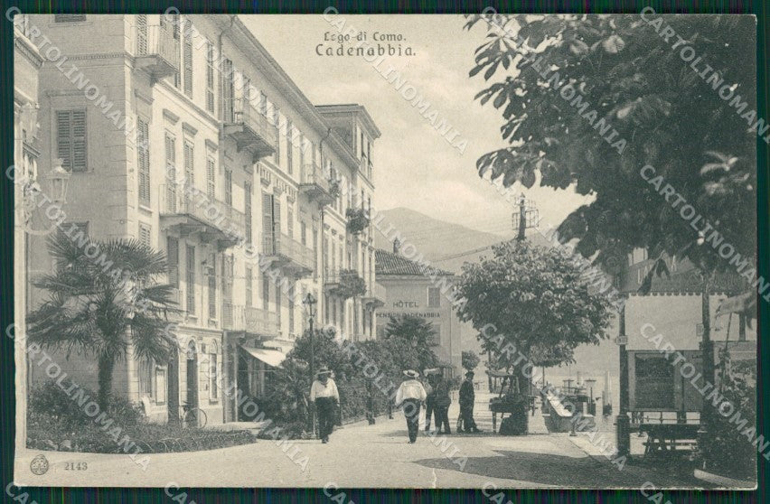 Como Lago di Cadenabbia STRAPPINO cartolina QZ1410 – fronte