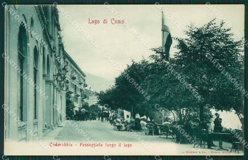 Como Lago di Cadenabbia cartolina QZ1413 – fronte