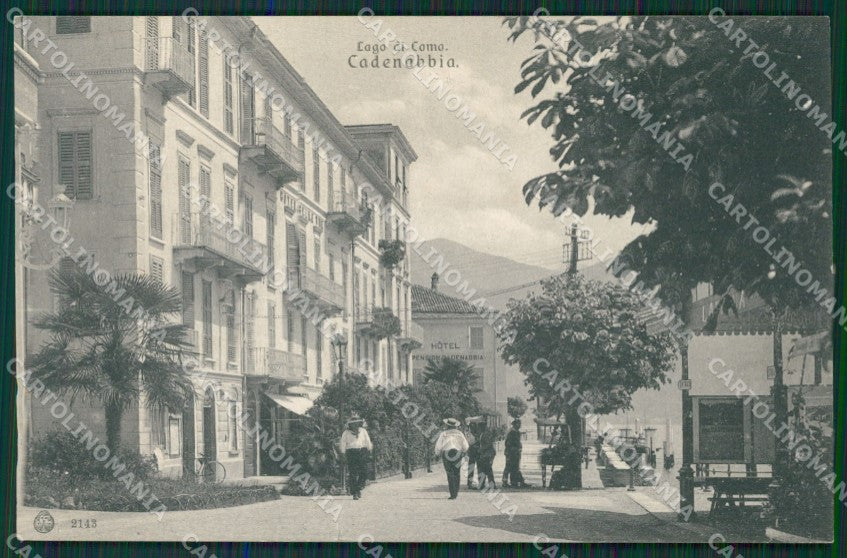 Como Lago di Cadenabbia cartolina QZ1415 – fronte