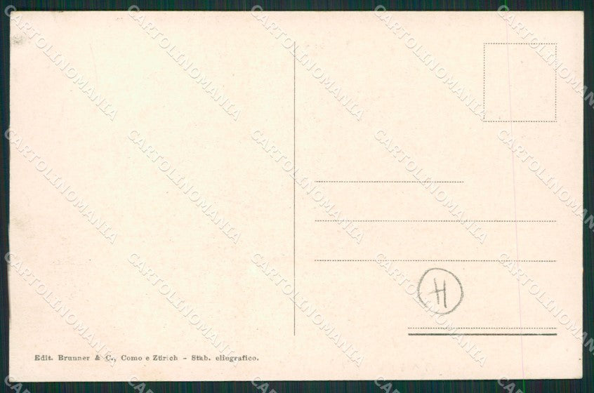 Como Lago di Cadenabbia cartolina QZ1415 – retro