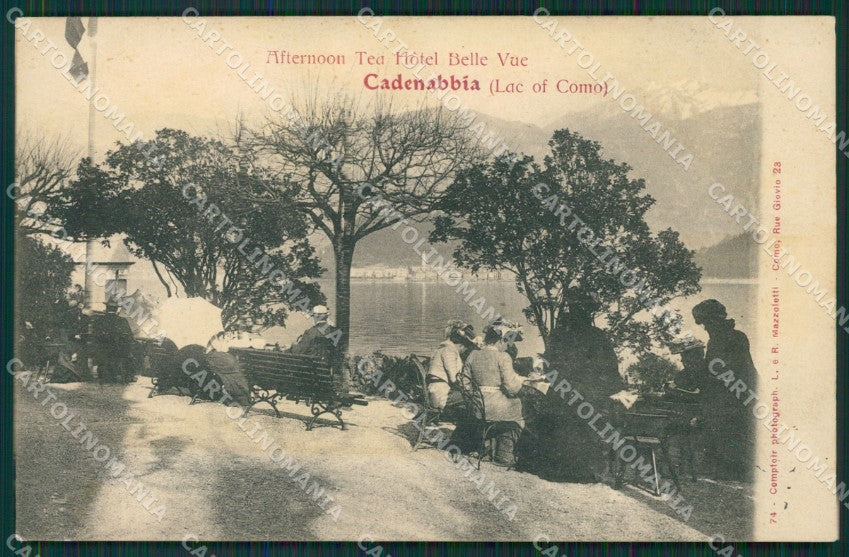 Como Lago di Cadenabbia cartolina QZ1416 – fronte