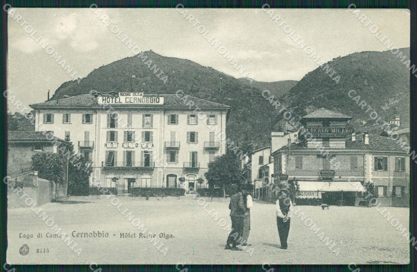 Como Lago di Cernobbio cartolina QZ1445 – fronte