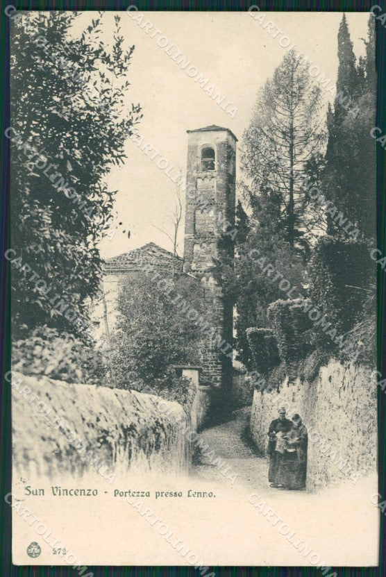 Como Lago di Porlezza San Vincenzo cartolina QZ1460 – fronte