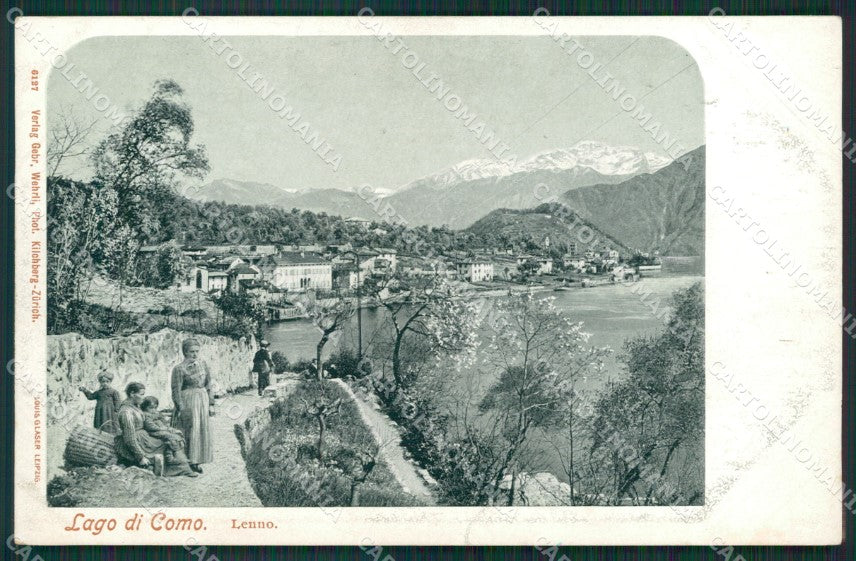Como Lago di Lenno cartolina QZ1465 – fronte