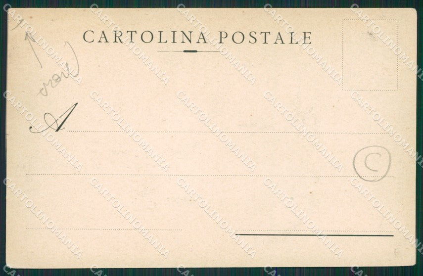 Como Lago di Menaggio Battello PIEGA cartolina QZ1489 – retro