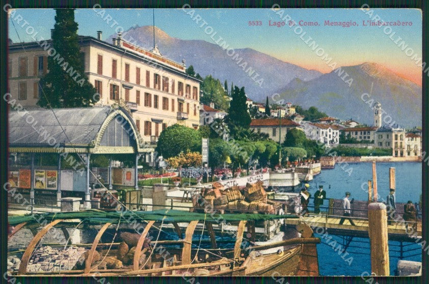 Como Lago di Menaggio cartolina QZ1497 – fronte