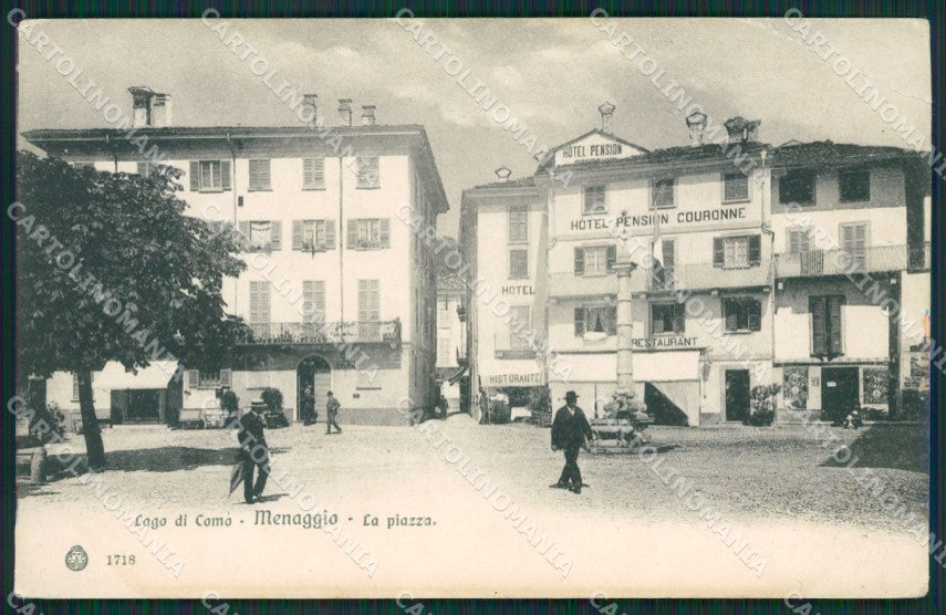 Como Lago di Menaggio PIEGA cartolina QZ1499 – fronte