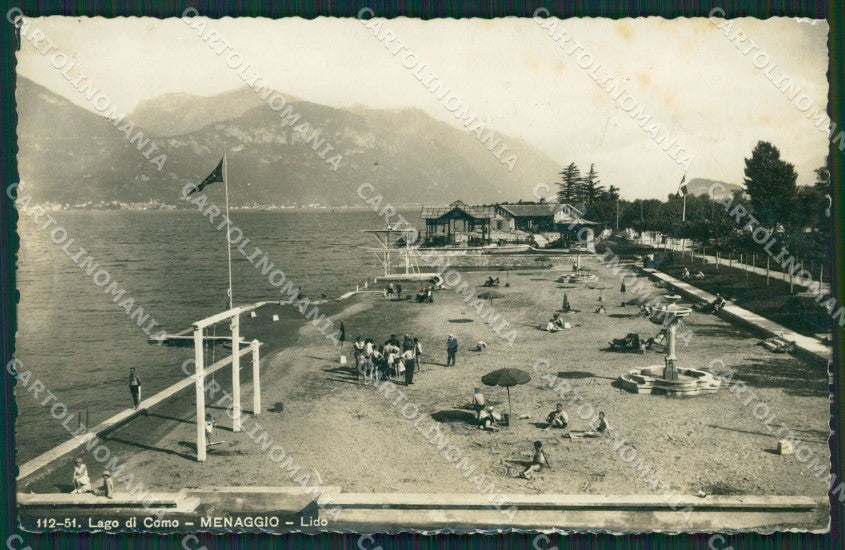 Como Lago di Menaggio foto cartolina QZ1513 – fronte