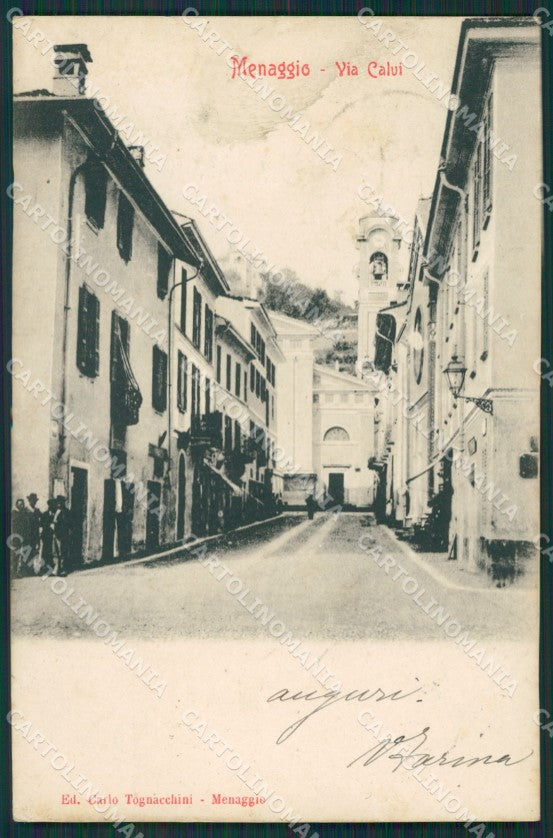 Como Lago di Menaggio cartolina QZ1517 – fronte