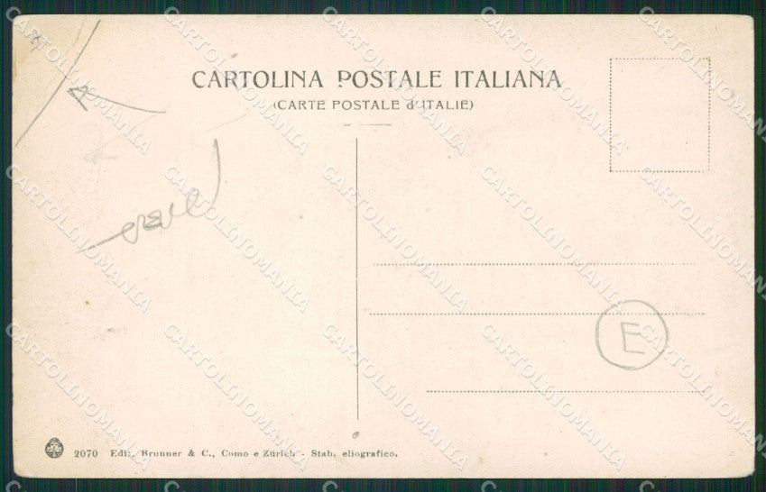 Como Lago di Menaggio PIEGA cartolina QZ1521 – retro