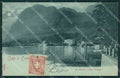 Como Lago di Menaggio Chiaro di Luna cartolina QZ1523 – fronte