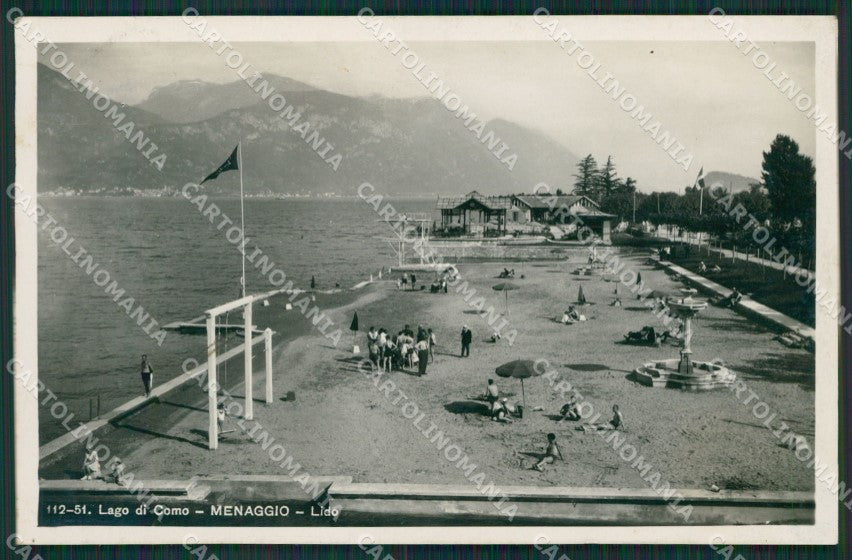 Como Lago di Menaggio foto cartolina QZ1524 – fronte