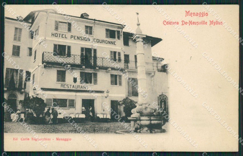Como Lago di Menaggio cartolina QZ1534 – fronte