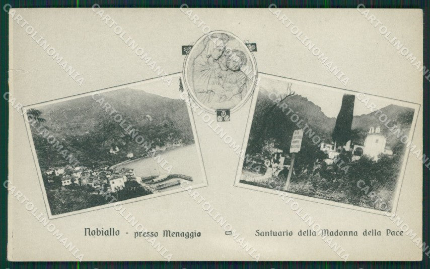 Como Lago di Menaggio Nobiallo STRAPPINO cartolina QZ1544 – fronte