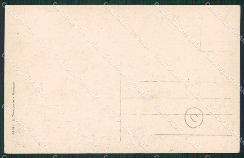 Como Lago di Val Menaggio Barna cartolina QZ1547 – retro