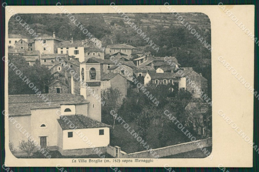 Como Lago di Val Menaggio Breglia cartolina QZ1550 – fronte