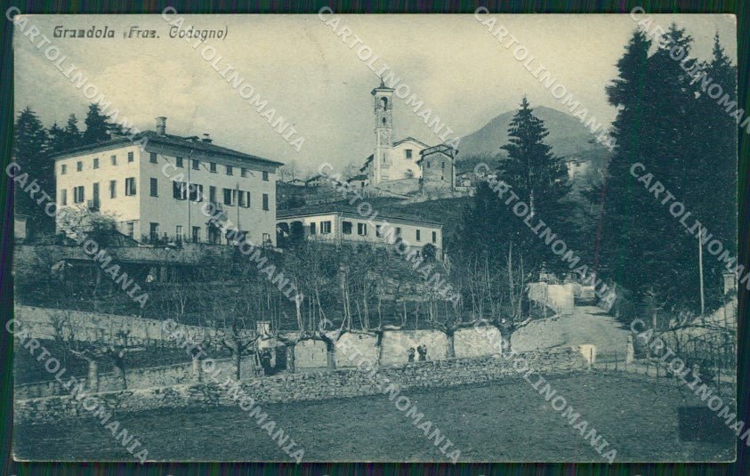 Como Lago di Val Menaggio Grandola cartolina QZ1553 – fronte