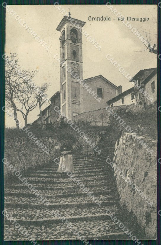 Como Lago di Val Menaggio Grandola cartolina QZ1556 – fronte