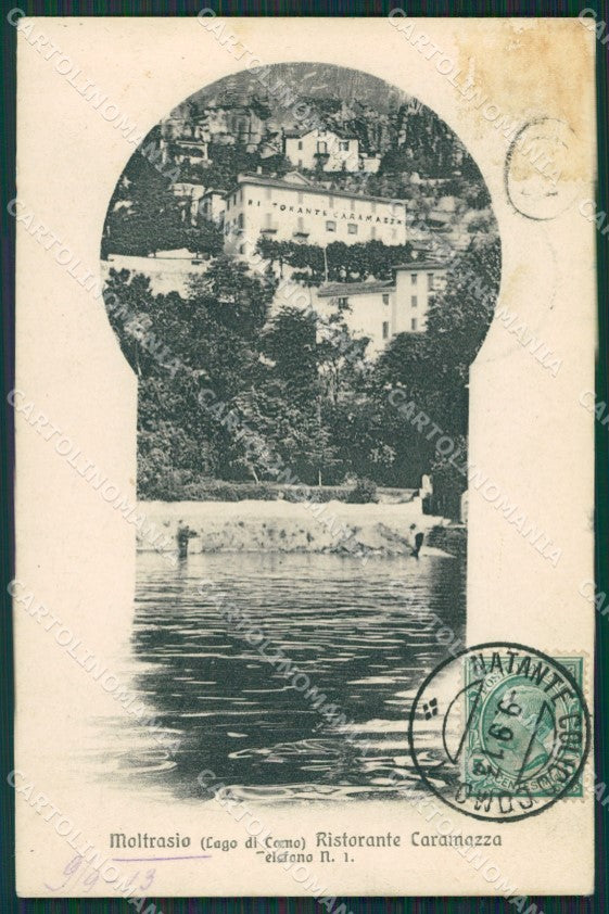 Como Lago di Moltrasio cartolina QZ1559 – fronte