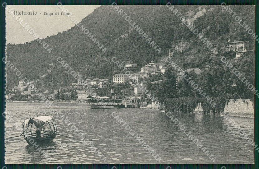 Como Lago di Moltrasio Battello cartolina QZ1560 – fronte