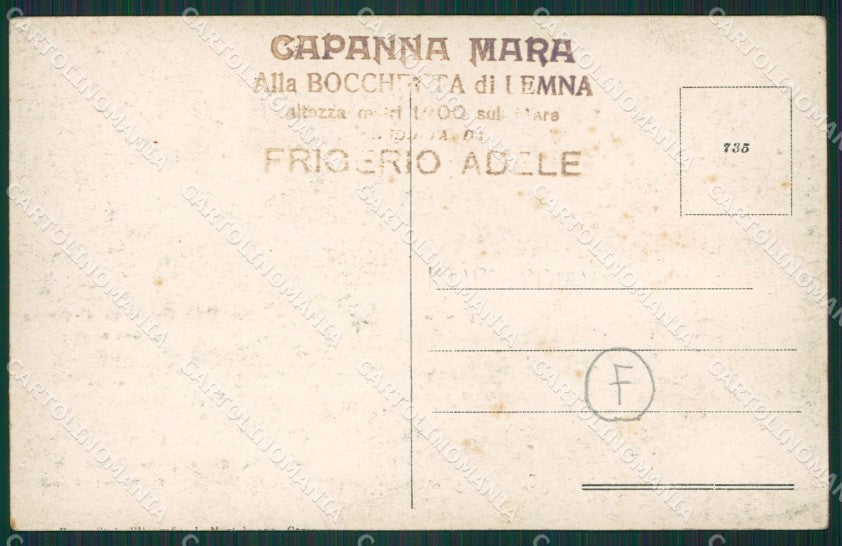 Como Lago di Palanzone Stella Alpina Bocchetta di Lenna Mara cartolina QZ1576 – retro