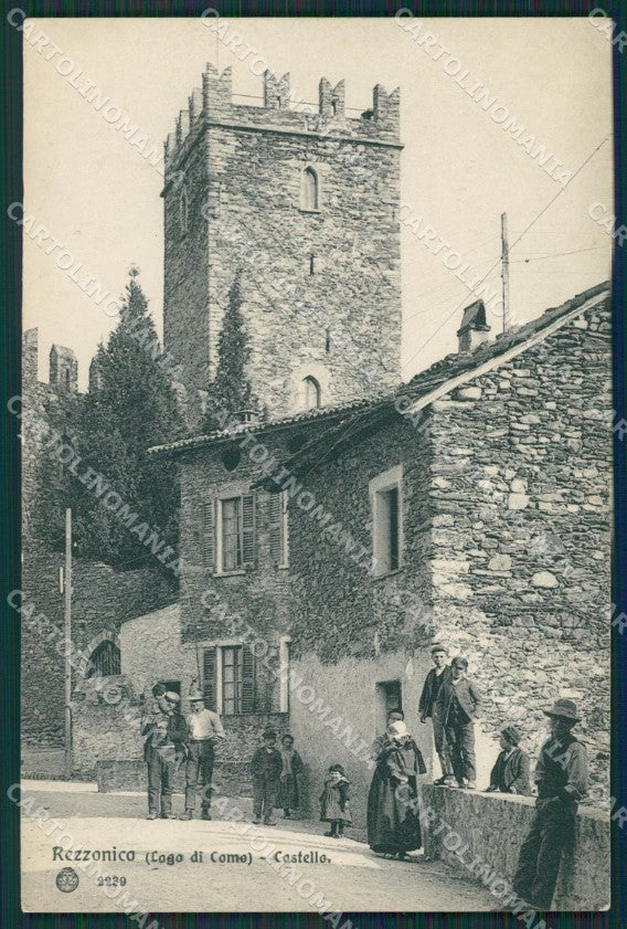 Como Lago di Rezzonico cartolina QZ1587 – fronte
