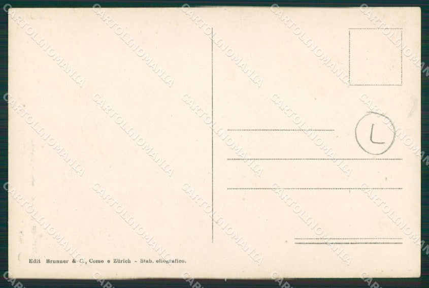 Como Lago di Rezzonico cartolina QZ1587 – retro