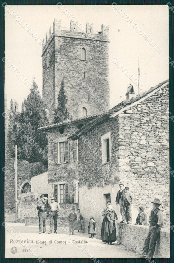 Como Lago di Rezzonico cartolina QZ1588 – fronte