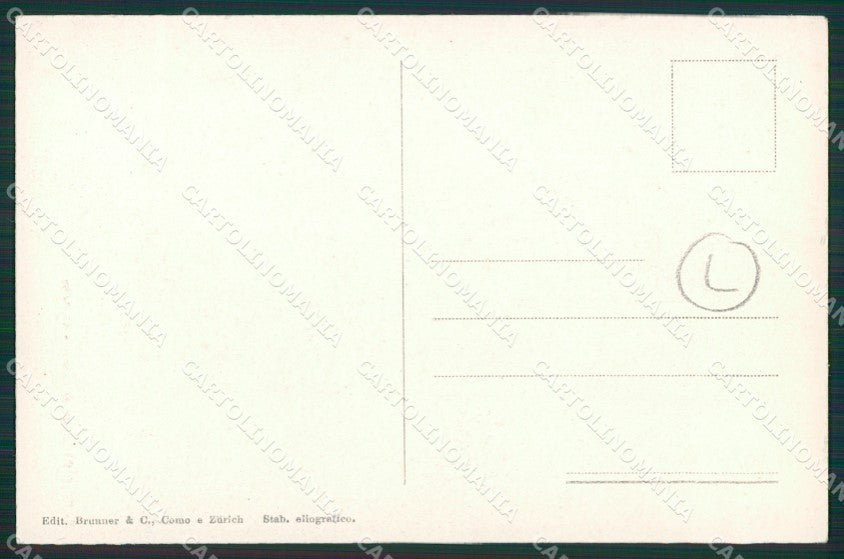Como Lago di Rezzonico cartolina QZ1588 – retro