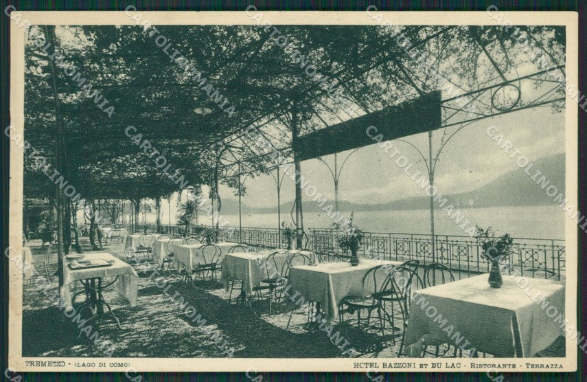 Como Lago di Tremezzo cartolina QZ1597 – fronte