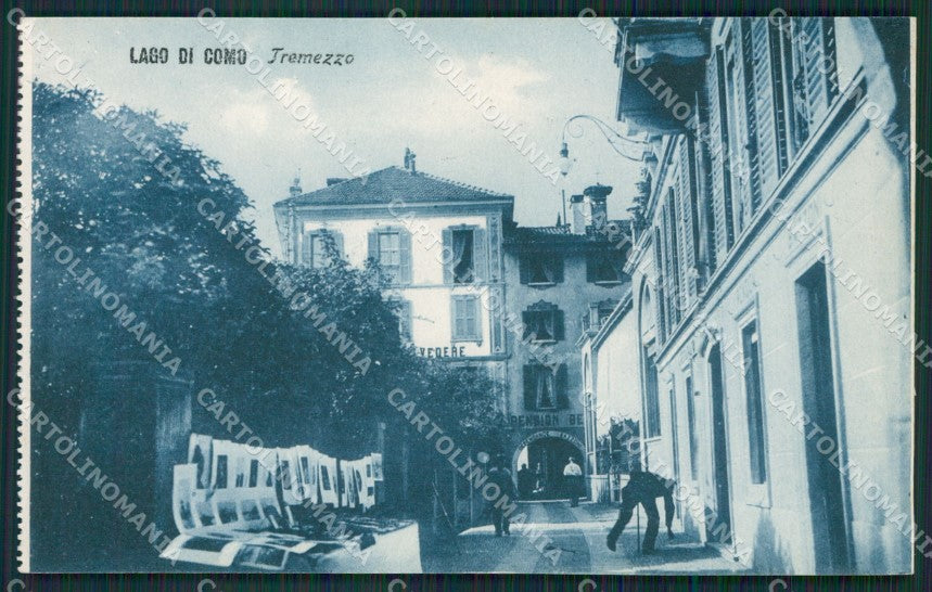 Como Lago di Tremezzo cartolina QZ1607 – fronte