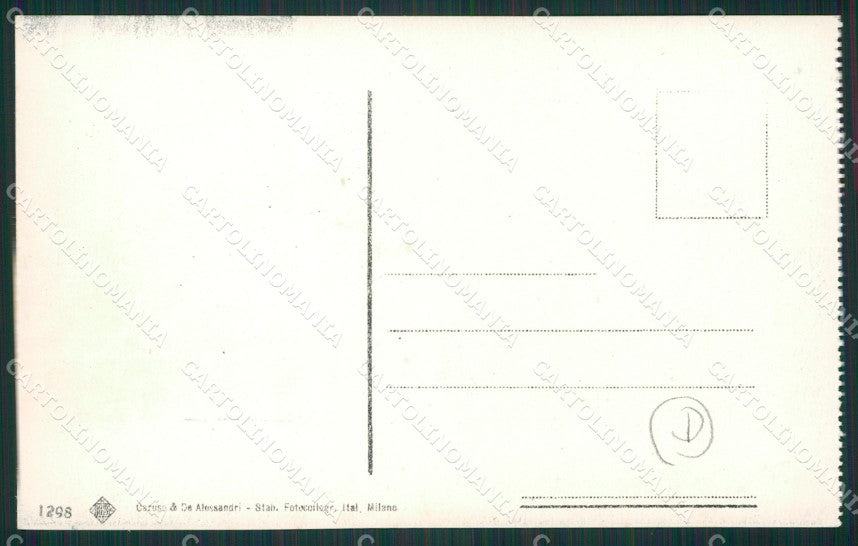 Como Lago di Tremezzo cartolina QZ1607 – retro