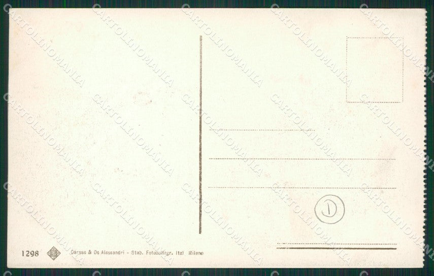 Como Lago di Tremezzo cartolina QZ1610 – retro