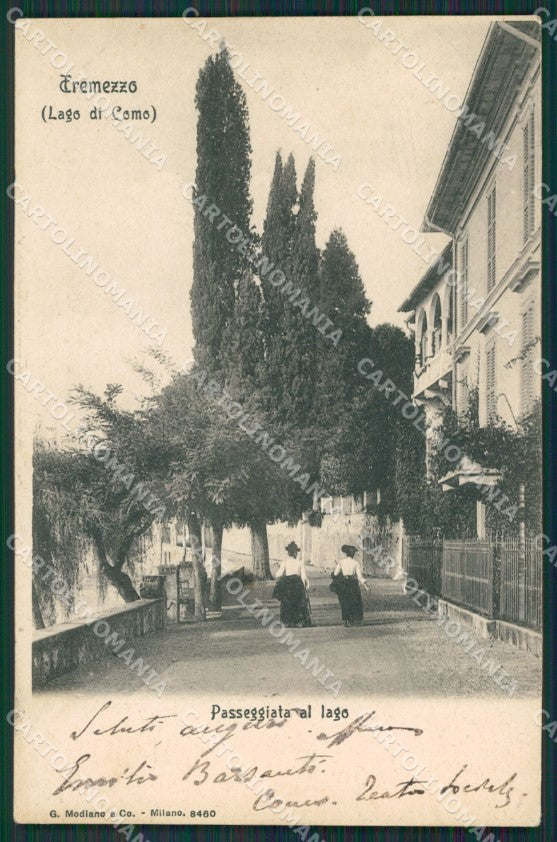 Como Lago di Tremezzo cartolina QZ1611 – fronte