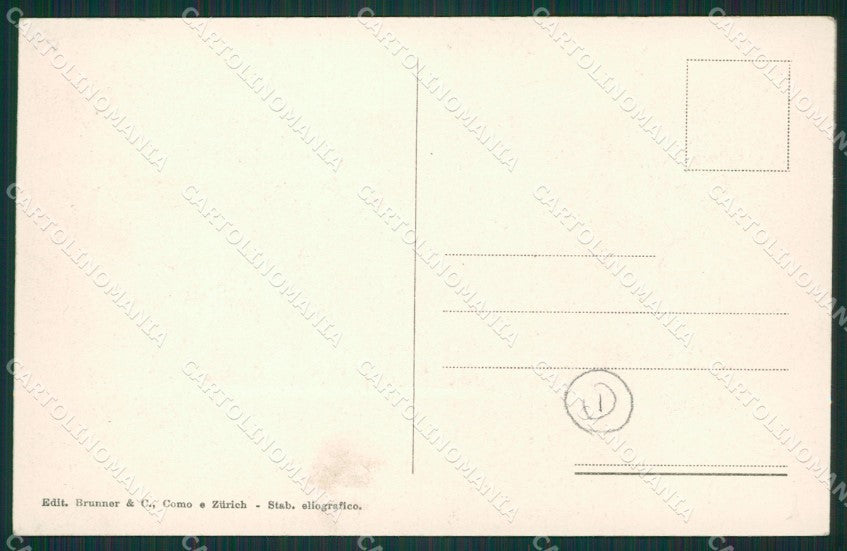 Como Lago di Tremezzo cartolina QZ1613 – retro
