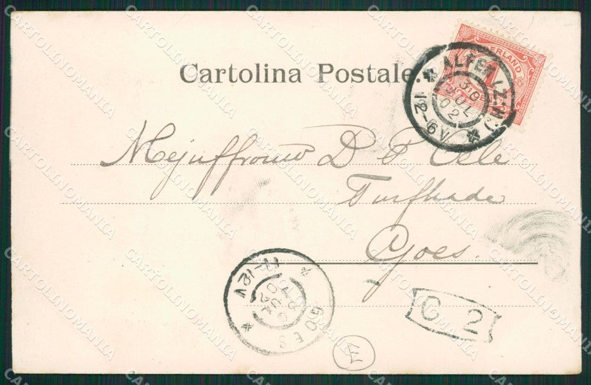 Como Lago di Tremezzo cartolina QZ1616 – retro