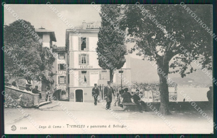 Como Lago di Tremezzo cartolina QZ1624 – fronte