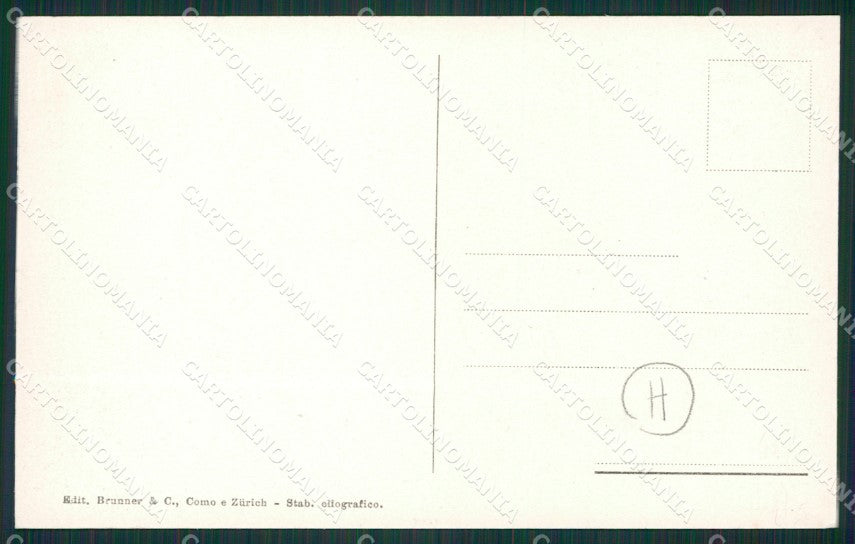 Como Lago di Tremezzo cartolina QZ1624 – retro